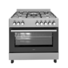 Wiggo WO-E906B(XX) - Gasfornuis - Roestvrijstaal