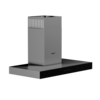 Wiggo - WE-A941T(X) - T-Model - Wandschouw - 90cm - Inox