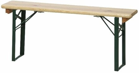 Gorillz Inklapbare Picknickset Biertafel-Inklapbare tafel en twee bankjes hout