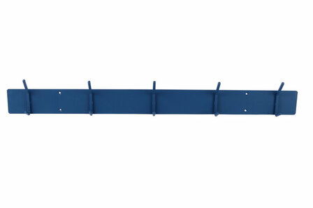 Gorillz Mystiek Five - Wandkapstok - Industrieel metaal - 5 haken - Blauw