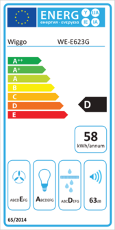Wiggo-WE-E623G(C)-Schuine-Afzuigkap-60-cm-Creme-Dubbel_Glas
