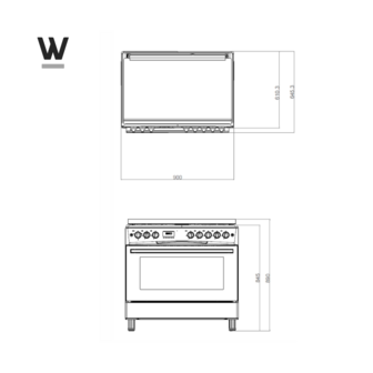WO-E905R(WX)_8718591607400_Gasfornuis