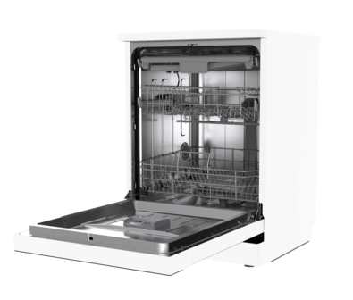 Wiggo WD-F6148B(W) - Vrijstaande Vaatwasser - 60cm - Wit