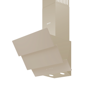 Wiggo WE-A533G(C) &ndash; Glas Schouw Afzuigkap, 60 cm &ndash; A+ Energieklasse, 3 Snelheden