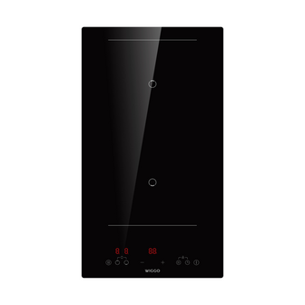 Wiggo WH-B312IRT(B) - Inbouw inductie kookplaat - 1 fase - 30cm - Zwart 