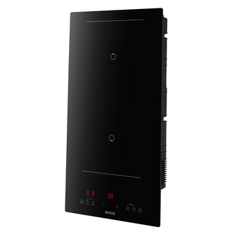 Wiggo WH-B312IRT(B) - Inbouw inductie kookplaat - 1 fase - 30cm - Zwart 