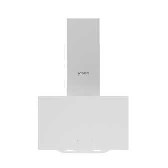 Wiggo WE-A531G(W) &ndash; Glas Schouw Afzuigkap, 60 cm &ndash; A+ Energieklasse, 3 Snelheden