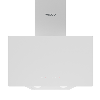 Wiggo WE-A531G(W) &ndash; Glas Schouw Afzuigkap, 60 cm &ndash; A+ Energieklasse, 3 Snelheden