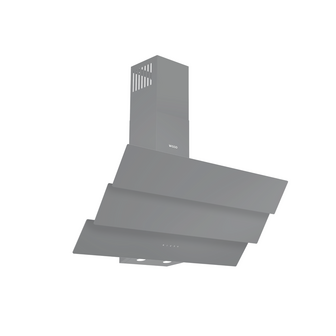 Wiggo WE-A943G(G) &ndash; Glas Schouw Afzuigkap, 90 cm &ndash; A+ Energieklasse, 4 Snelheden