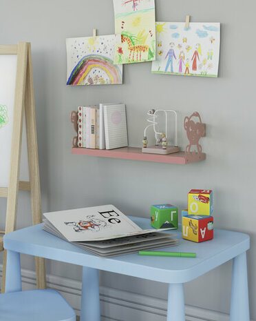 Kids - Babykamer wandplanken - Boekenplank - Roze - Electropunt.nl