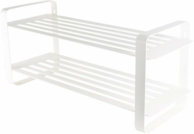 Gorillz Unify - Schoenenrek - Schoenenkast - 8 Paar - 80cm Opbergrek - Wit