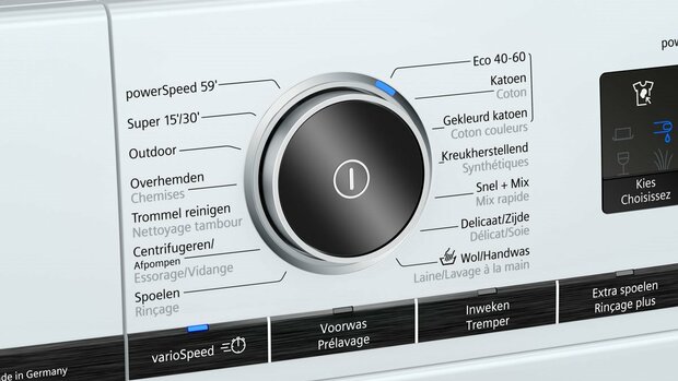 Pas op omzeilen Accumulatie Siemens Wasmachine WM16XMM0FG - Electropunt.nl