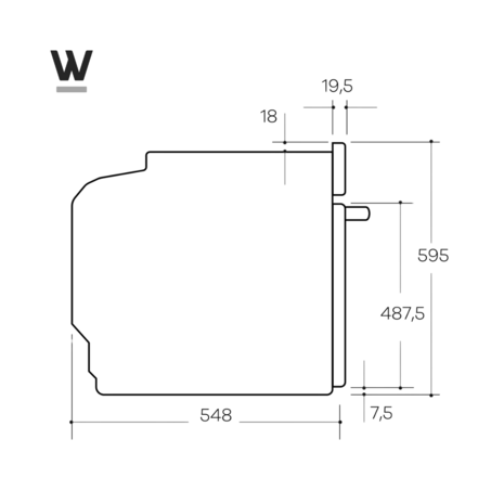 WO-BFA610(X)_8720769322060_inbouw oven