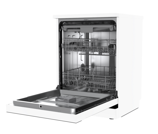 Wiggo WD-F6148B(W) - Vrijstaande Vaatwasser - 60cm - Wit
