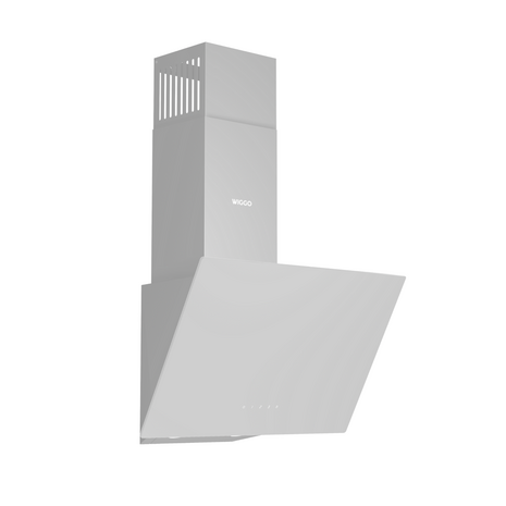 Wiggo WE-A531G(W) – Glas Schouw Afzuigkap, 60 cm – A+ Energieklasse, 3 Snelheden