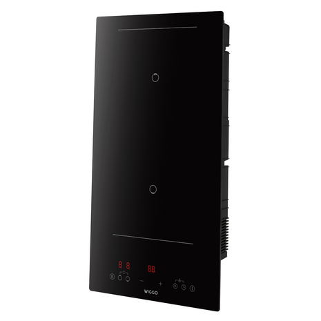 Wiggo WH-B312IRT(B) - Inbouw inductie kookplaat - 1 fase - 30cm - Zwart 