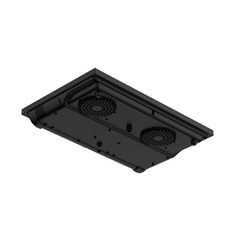 Wiggo WH-B312IRT(B) - Inbouw inductie kookplaat - 1 fase - 30cm - Zwart 