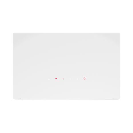 Wiggo WE-A531G(W) – Glas Schouw Afzuigkap, 60 cm – A+ Energieklasse, 3 Snelheden