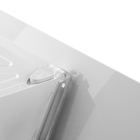 Wiggo WE-A533G(W) – Glas Schouw Afzuigkap, 60 cm – A+ Energieklasse, 3 Snelheden