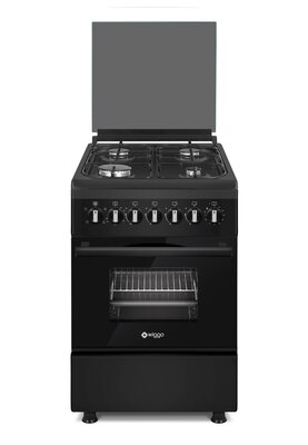 Wiggo WO-E505R(BB) Serie 5 - Gasfornuis - Zwart