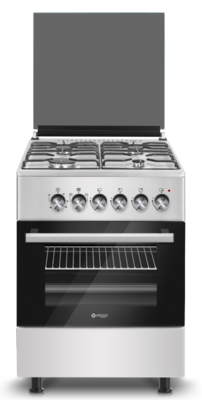 Wiggo WO-E603R(XX) Serie 3 - Gasfornuis - Rvs
