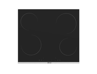 Wiggo WH-E624G(B) - Inbouw inductie kookplaat - 2 fase - 60cm - Zwart