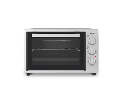 Wiggo WMO-E353(W) - Vrijstaande oven - 35 liter - Wit