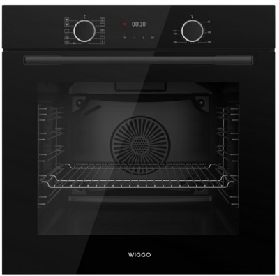 Wiggo WO-BFA610(B) - Inbouw heteluchtoven - Zwart