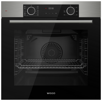 Wiggo WO-BFA610(X) - Inbouw heteluchtoven - Rvs