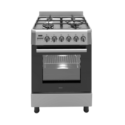 Wiggo WO-E639R(XX) Serie 9 - Gasfornuis - Wok - Rvs