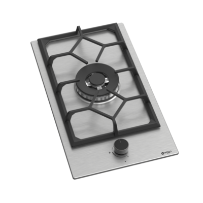 Wiggo__WH-G331RD(X) - Inbouw gaskookplaat met Wok - 30cm - Rvs