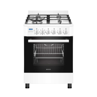 Wiggo WO-E639R(WW) Serie 9 - Gasfornuis - Wok - Wit