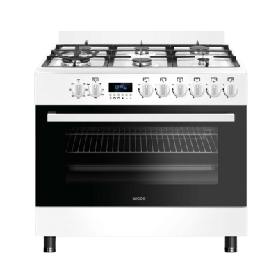 Wiggo WO-E969R(WW) Serie 9 - Gasfornuis - Wit