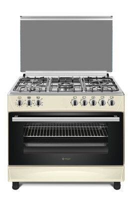 Wiggo WO-E903R(CX) Serie 3 - Gasfornuis - Créme Rvs