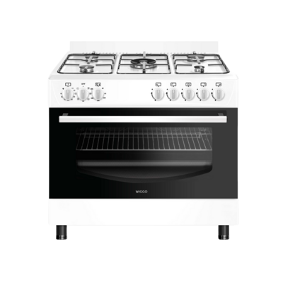 Wiggo WO-E905R(WW) Serie 5 - Gasfornuis - Wit