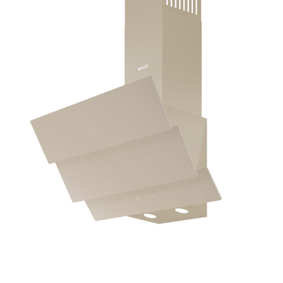 Wiggo WE-A643G(C) โ Glas Schouw Afzuigkap, 90 cm โ A+ Energieklasse, 4 Snelheden