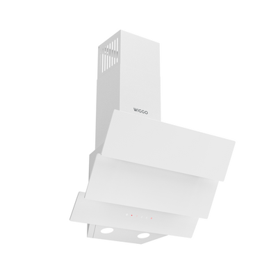 Wiggo WE-A533G(W) โ Glas Schouw Afzuigkap, 60 cm โ A+ Energieklasse, 3 Snelheden